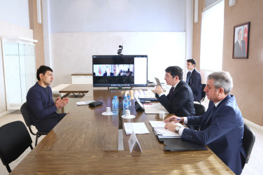 İqtisadiyyat nazirinin birinci müavini Şəmkirdə vətəndaşları qəbul edib