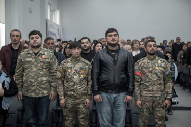 Şəmkirdə 8 Noyabr – Zəfər Günü münasibətilə “Vətən müharibəsi qəhrəmanları ilə bir gün” adlı tədbir keçirildi