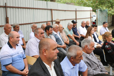 Mehrili kəndində sakinlərimizlə səyyar qəbul keçirildi - 11 sentyabr 2025