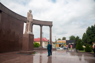 Şəmkirdə Sərhəd Mühafizəsinin yaranmasının 105 illiyi qeyd olunub