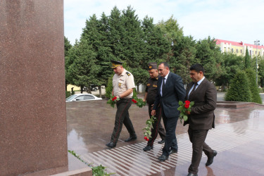 Şəmkirdə Azərbaycan Sərhəd Mühafizəsinin yaranmasının 106 illiyi qeyd olunub.