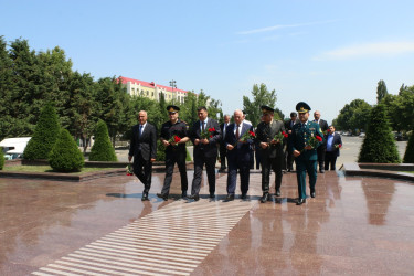 Şəmkirdə 15 iyun - Milli Qurtuluş Gününə həsr olunmuş tədbir keçirildi