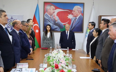 18 Oktyabr – Müstəqilliyin Bərpası Günü münasibətilə tədbir keçirilib