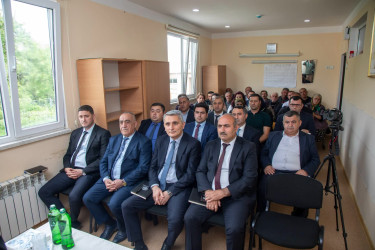 Yuxarı Çaykənd kəndində sakinlərlə görüş keçirildi