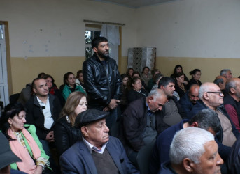 Dəllər Cəyir kəndində sakinlərimizlə görüş keçirildi