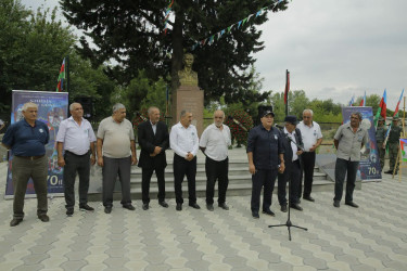 Milli Qəhrəman İs­gəndər Aznaurovun 70 illiyi qeyd olunub