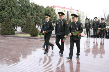 Şəmkirdə SHXÇ üzrə Dövlət Xidməti işçilərinin peşə bayramı qeyd edilib