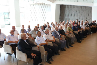 Şəmkirdə Rayon Ağsaqqallar Şurasının konfransı keçirildi