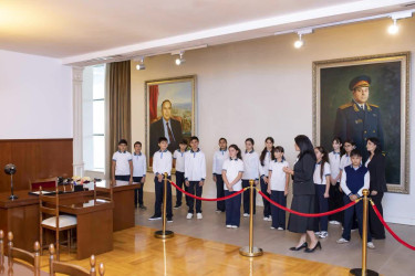 Şəmkirdə 3 oktyabr – Ümummilli Lider Heydər Əliyevin Prezident seçilməsi ilə bağlı tədbir keçirilib.