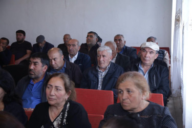 Şəmkir RİH başçısının növbəti səyyar qəbulu Qasımalılar kəndində keçirildi
