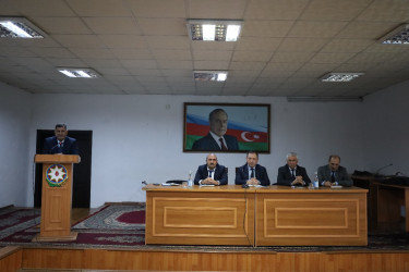 Şəmkirdə su ehtiyatlarından səmərəli istifadə mövzusunda təbdir keçirilib