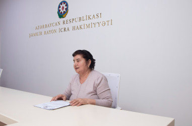 Şəmkir RİH başçısının növbəti fərdi qəbulu keçirilib