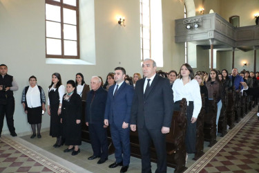 18 aprel – Beynəlxalq Abidələr və Tarixi Yerlər Günü münasibətilə tədbir keçirilib