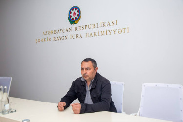 Şəmkir RİH başçısının nöbbəti fərdi qəbulu keçirildi - 09 aprel 2025