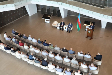 Şəmkirdə Rayon Ağsaqqallar Şurasının konfransı keçirildi