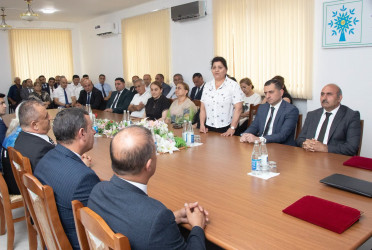 YAP Şəmkir rayon təşkilatının yeni sədri ictimaiyyətə təqdim edilib