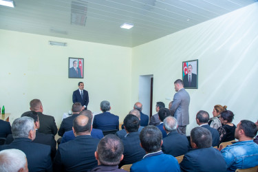 Dağ Cəyir kəndində sakinlərlə səyyar qəbul-görüş keçirildi - 04 iyun 2025