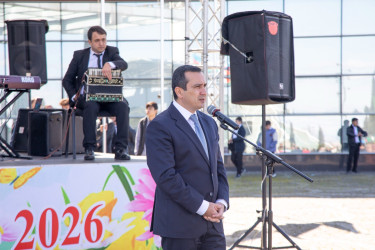 Şəmkirdə Novruz bayramı münasibətilə ümumrayon tədbiri keçirildi.