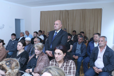 Xuluf kəndində sakinlərimizlə görüş keçirildi