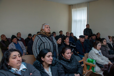 Növbəti səyyar qəbul Qılıncbəyli kəndində keçirildi
