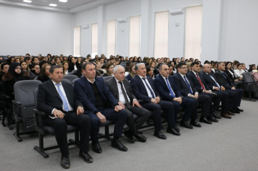 Şəmkir rayonunda şagird təhlükəsizliyinin təmin olunmasına həsr olunmuş tədbir təşkil olunub