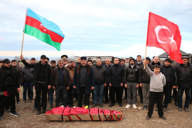 Təyyarə qəzasında həlak olan Ramin İbrahimov Şəmkirdə dəfn edildi