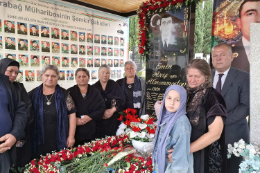 Şəhid Emin Alməmmədovun əziz xatirəsi anılıb