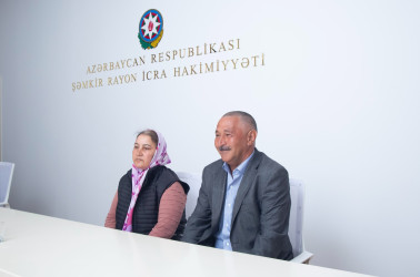 Şəmkir RİH-də vətəndaşların növbəti qəbulu keçirildi