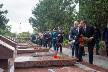 "Vətən müharibəsi bizim şanlı tariximiz, şəhidlər və qazilər qürur mənbəyimizdir" - Şəmkirdə Anım Günü tədbiri keçirildi