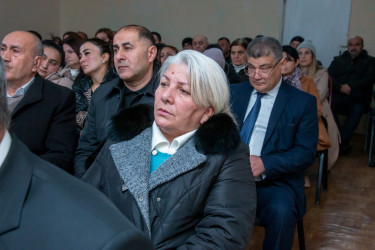 Dəllər qəsəbəsində sakinlərimizlə görüş keçirildi