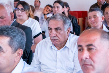 Rəşad Tağıyev Qasımalılar kəndində sakinlərlə görüş keçirdi -04 sentyabr 2025