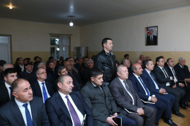 Dəllər Cəyir kəndində sakinlərimizlə görüş keçirildi