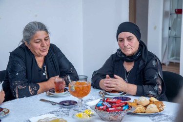 Şəhidlər və Qasımallılar kəndindən olan şəhid ailələrimizlə görüş keçirildi