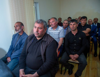 Yeni Göyçə kəndində sakinlərimizlə səyyar qəbul-görüş keçirildi - 25 iyun 2025