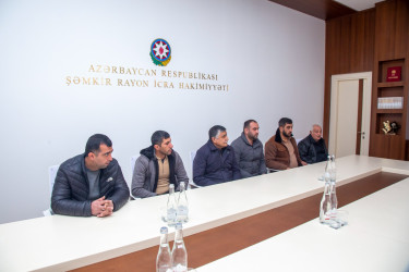 Şəmkir RİH başçısının növbəti fərdi qəbulu keçirildi - 20 dekabr 2023
