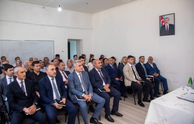 Əliyaqublu kəndində sakinlərimizlə görüş keçirildi