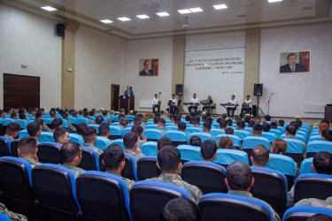 Şəmkirdə Silahlı Qüvvələr Gününə həsr olunmuş tədbir keçirildi