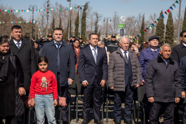 Şəmkirdə Novruz bayramı münasibətilə ümumrayon tədbiri keçirildi.