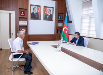 Şəmkir RİH-də vətəndaşların növbəti fərdi qəbulu keçirildi. - 13 avqust 2025