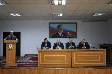 Şəmkirdə su ehtiyatlarından səmərəli istifadə mövzusunda təbdir keçirilib