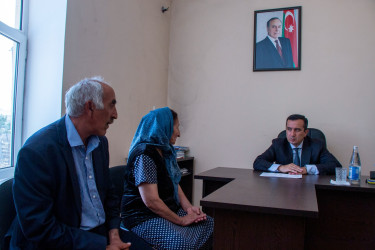 Nərimanlı kəndində sakinlərimizlə səyyar qəbul keçirildi. 21 avqust 2025