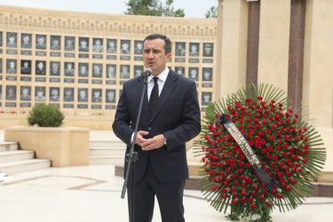 Şəmkirdə 27 sentyabr – Anım Günündə qürur mənbəyimiz olan şəhidlərimizin əziz xatirəsi anıldı