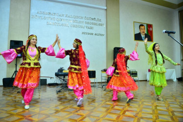 Şəmkirdə Silahlı Qüvvələr Gününə həsr olunmuş tədbir keçirilib