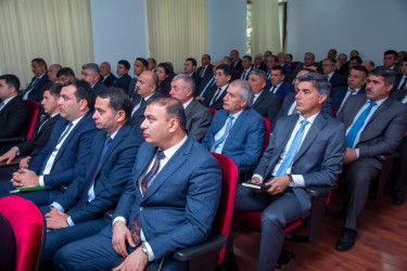 Inzibati Ərazi Dairələri üzrə nümayəndəliklərin və Bələduyyə sədrlərinin iştirakı ilə görüş keçirildi