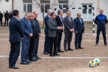 "Kəndlərdə idmanı inkişaf etdirək" layihəsi Şəmkirdə.