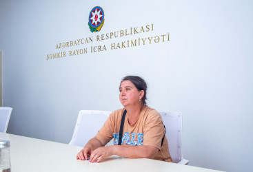 Şəmkir RİH başçısının növbəti fərdi qəbulu keçirildi - 30 iyul 2025