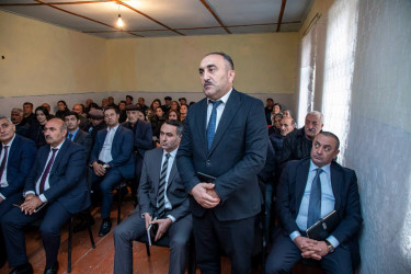 Çənlibel kəndində sakinlərimizlə görüş keçirildi.