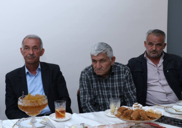 Xuluf kəndində şəhid ailələri və qazilərimizlə görüş keçirilib