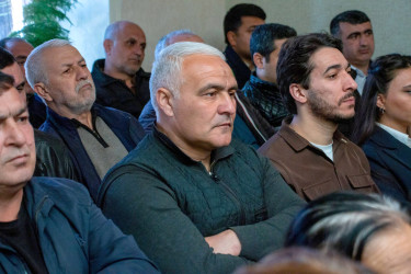 Qədimqala kəndində sakinlərimizlə görüş keçirildi