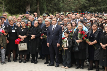 Şəmkirdə 27 sentyabr – Anım Günündə qürur mənbəyimiz olan şəhidlərimizin əziz xatirəsi anıldı